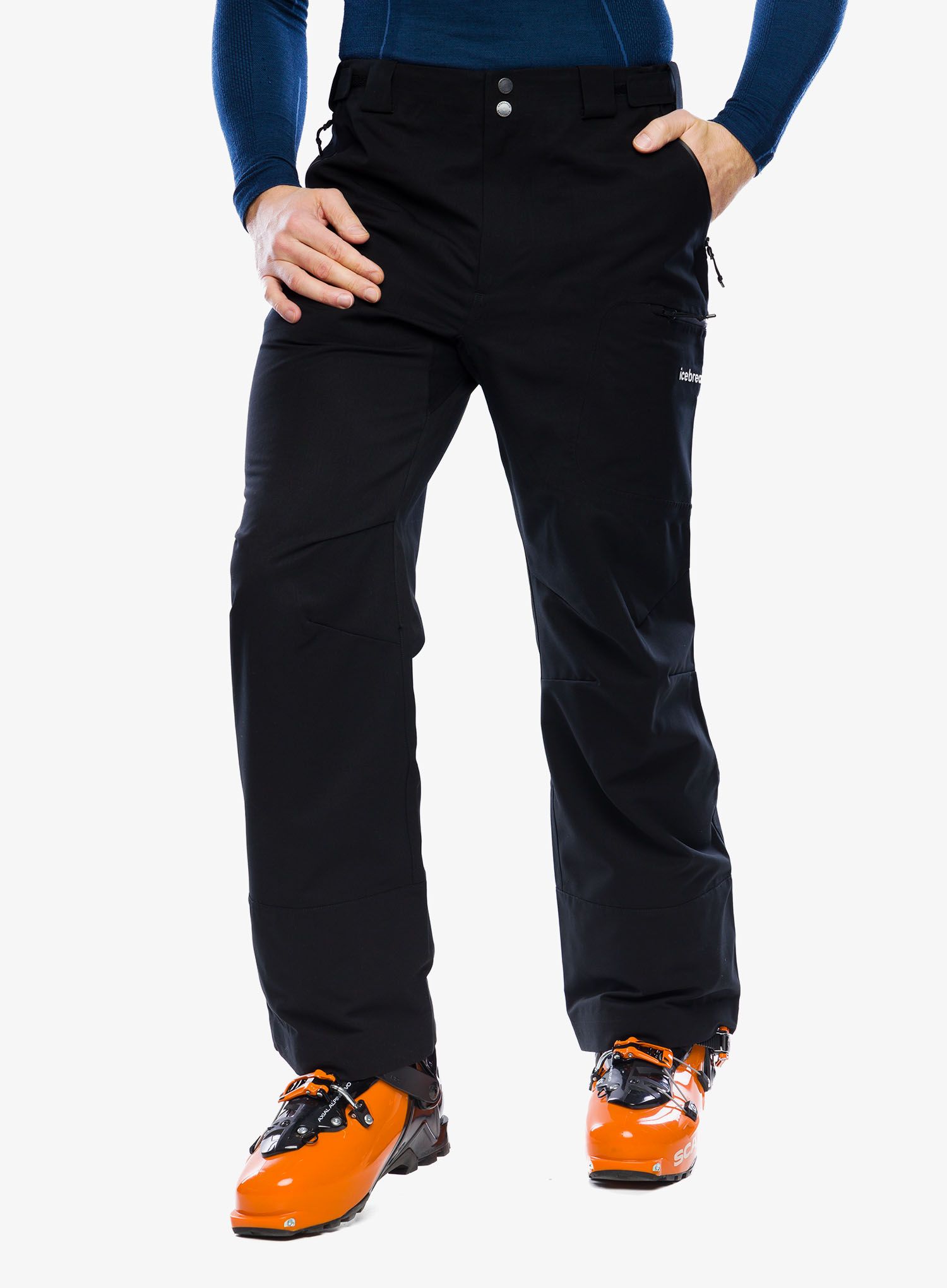 Softshellhose Icebreaker Merino Shell+ Peak Pants - black
