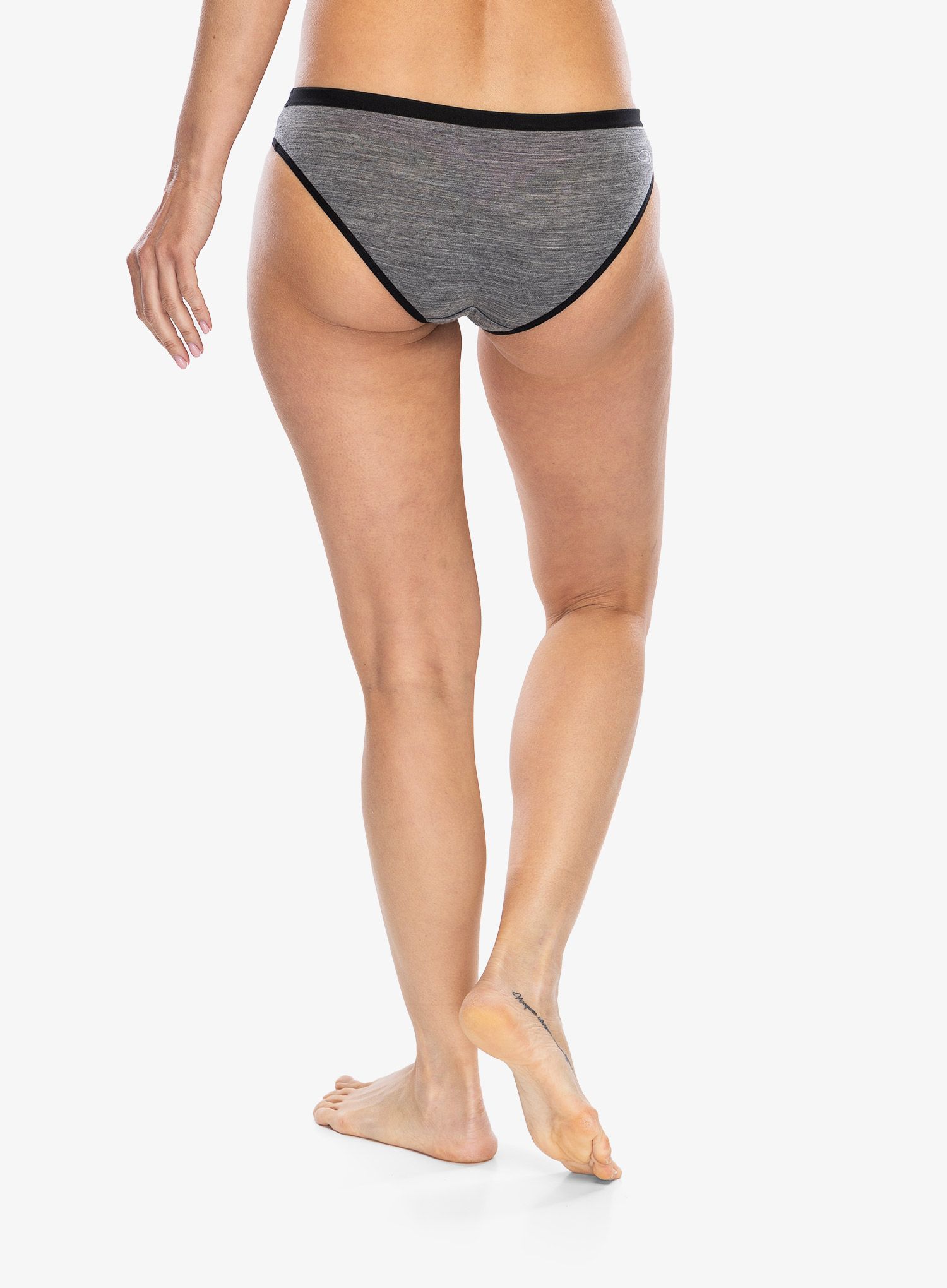 Damenslips Icebreaker Siren Bikini - gritstone hthr