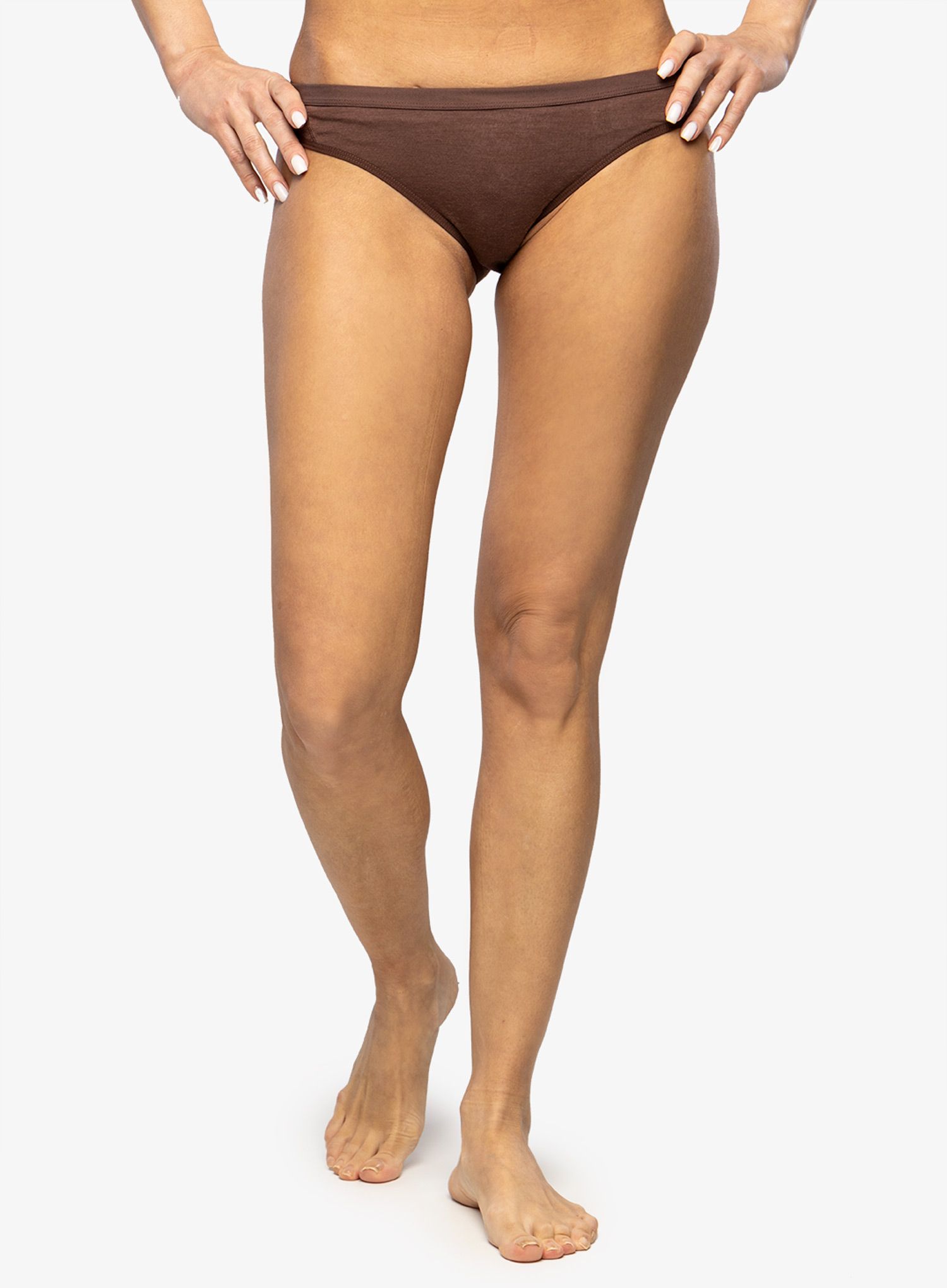 Damenslips Icebreaker Siren Bikini - umber