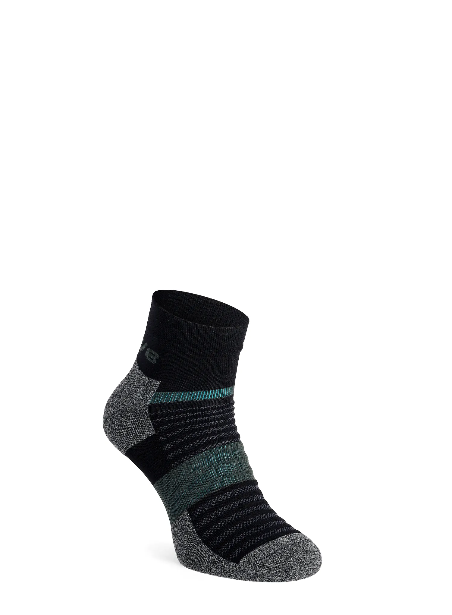 Laufsocken Herren Inov-8 Active Mid Sock - black