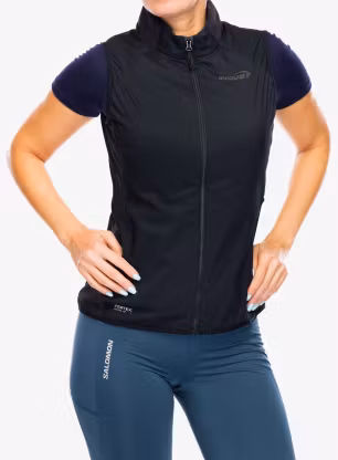 Weste Damen Inov-8 Performance Hybrid Gilet - black/black