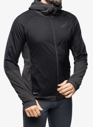 Jacke Inov-8 Performance Hybrid Jacket - black/graphite