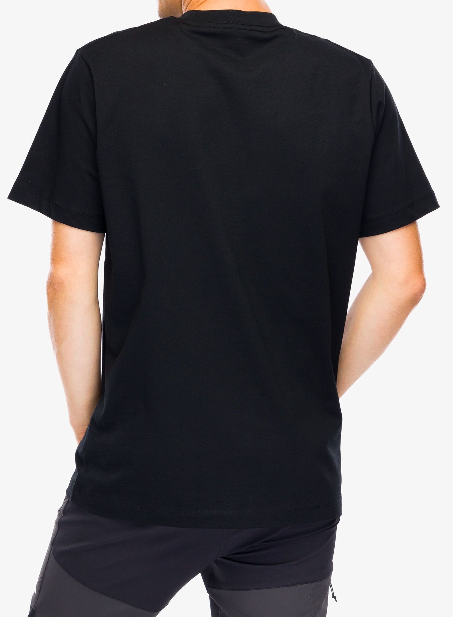 T-Shirt mit Aufdruck Jack Wolfskin Brand T - black