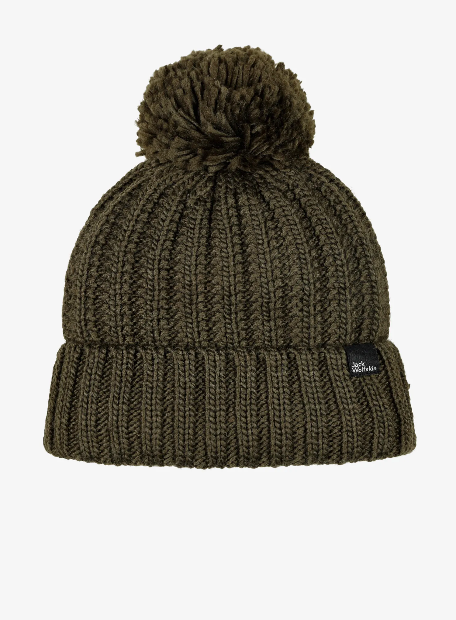 Wintermütze Damen Jack Wolfskin Highloft Knit Beanie - island moss