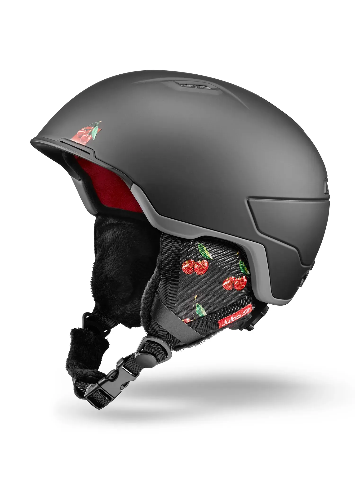 Skihelm Julbo Hal - black/cherry