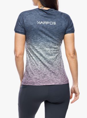 Funktionsshirt Damen Karpos Prato Piazza Jersey - valerian/ombre blue