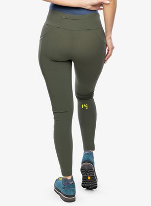 Leggings Damen Karpos Rock Evo Tights - rifle green