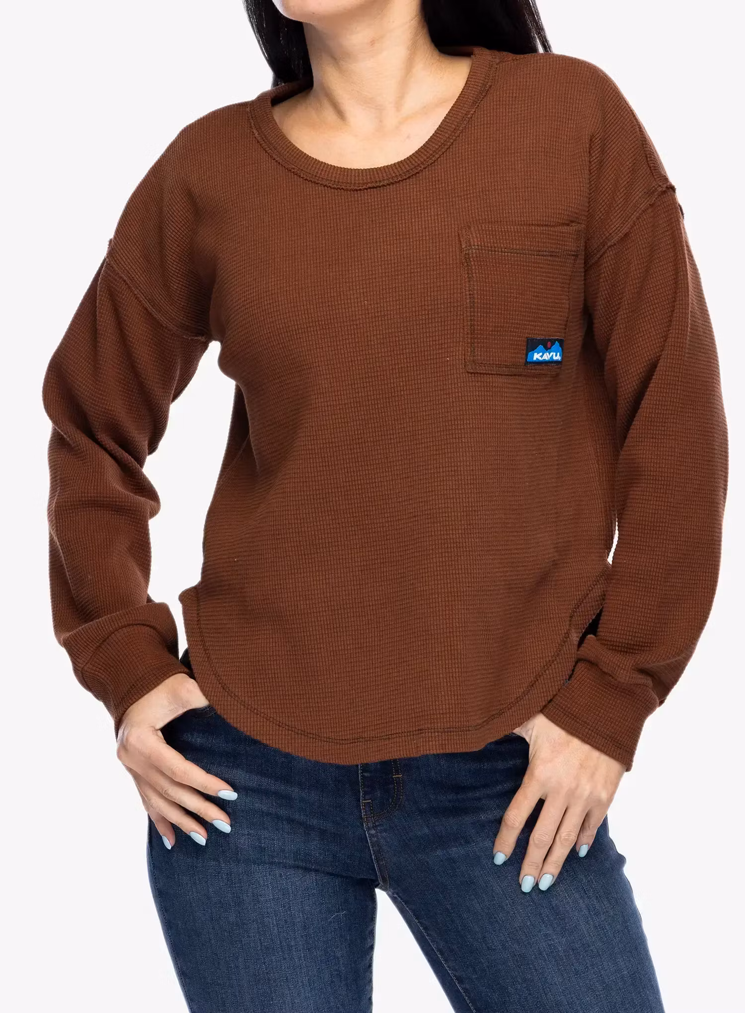 Pullover Damen Kavu Penshaw - sepia