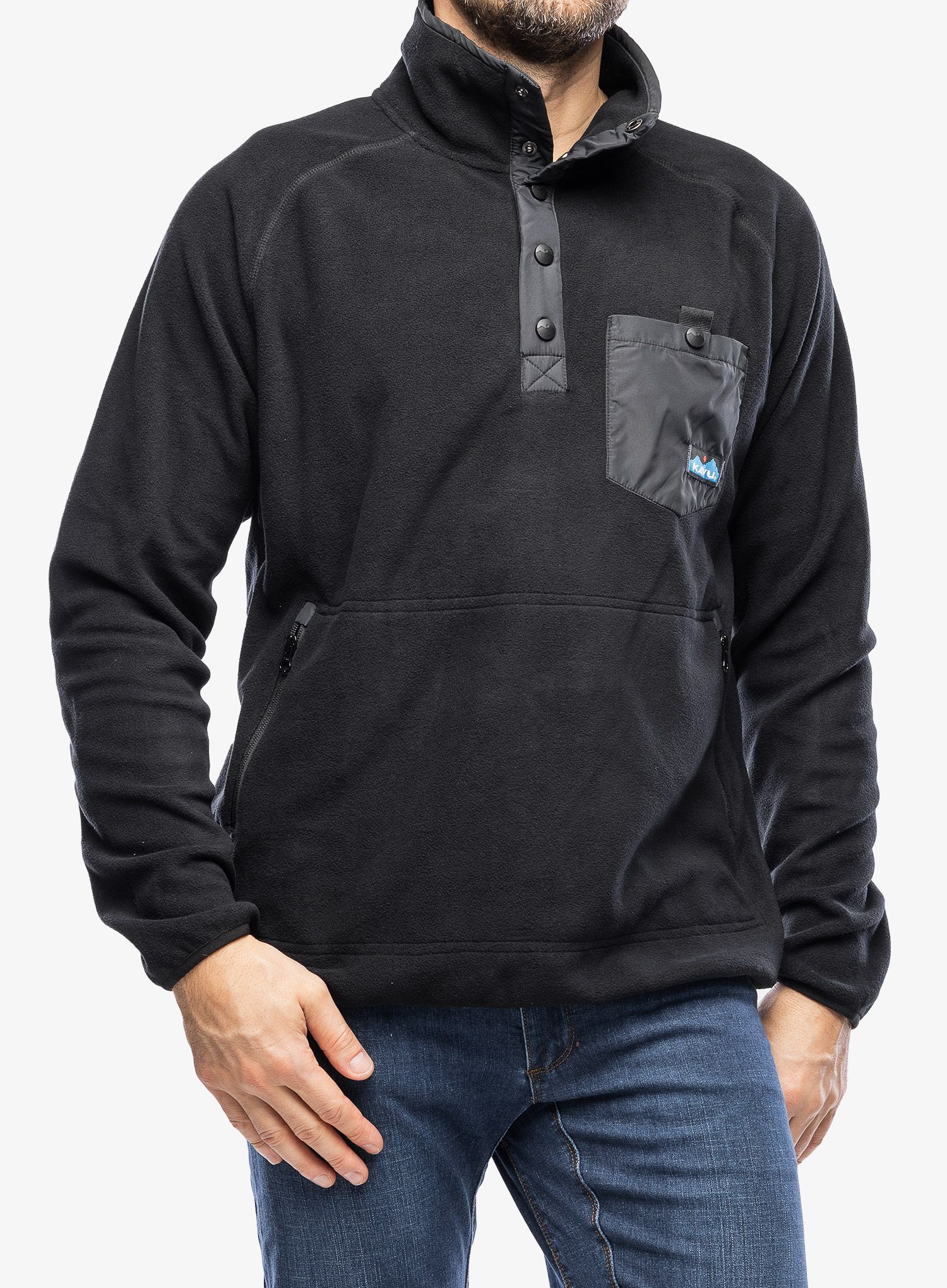 Fleecepullover Kavu Teannaway - black