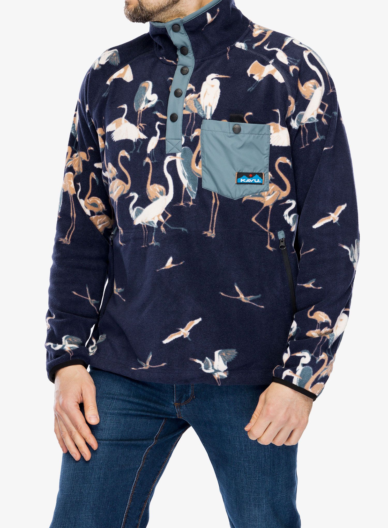 Fleecepullover Kavu Teannaway - crane crew