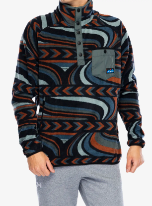 Fleecepullover Kavu Teannaway - riven stitch