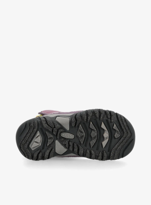 Kinderschuhe Keen Puffrider WP - black plum/daiquiri green
