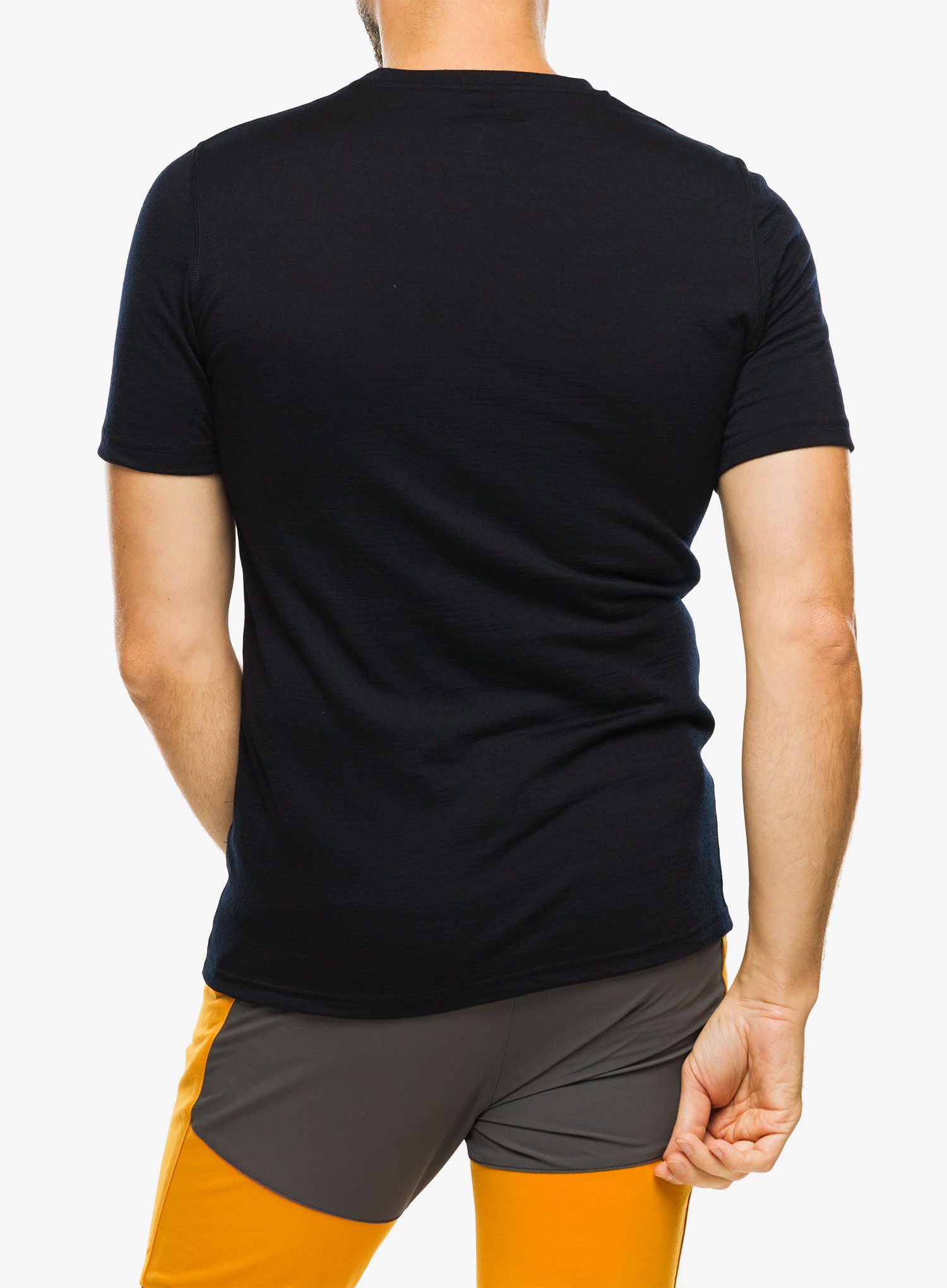 Funktionsshirt Odlo Merino 200 BL Top Crew Neck SS - black