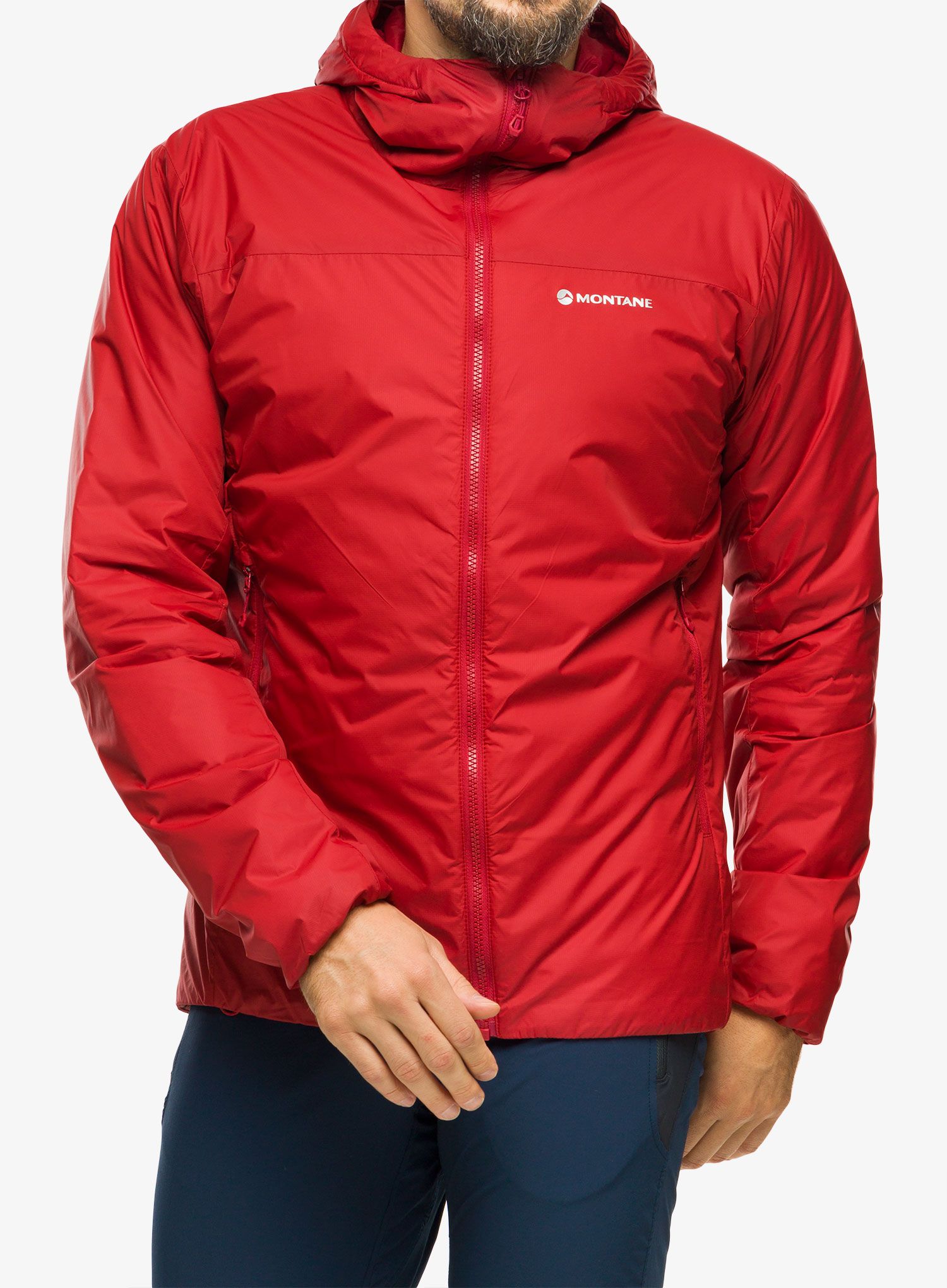Thermojacke Montane Respond Hoodie - acer red
