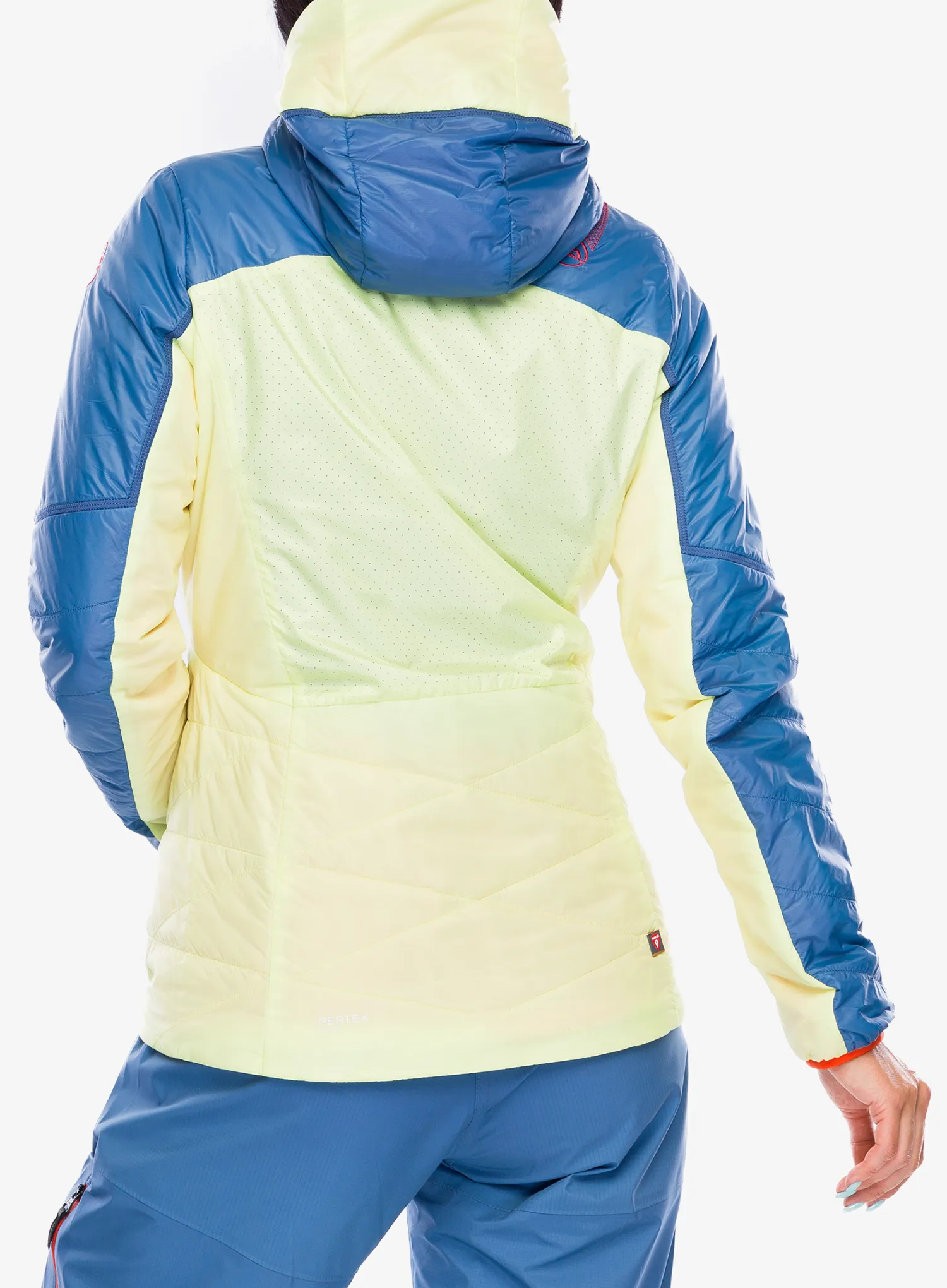 Thermojacke Damen La Sportiva Alpine Guide Primaloft Hoody - moonlight/zest