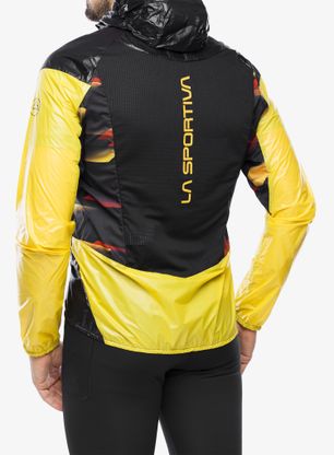 Laufjacke La Sportiva Blizzard Windbreaker Jkt - black/yellow