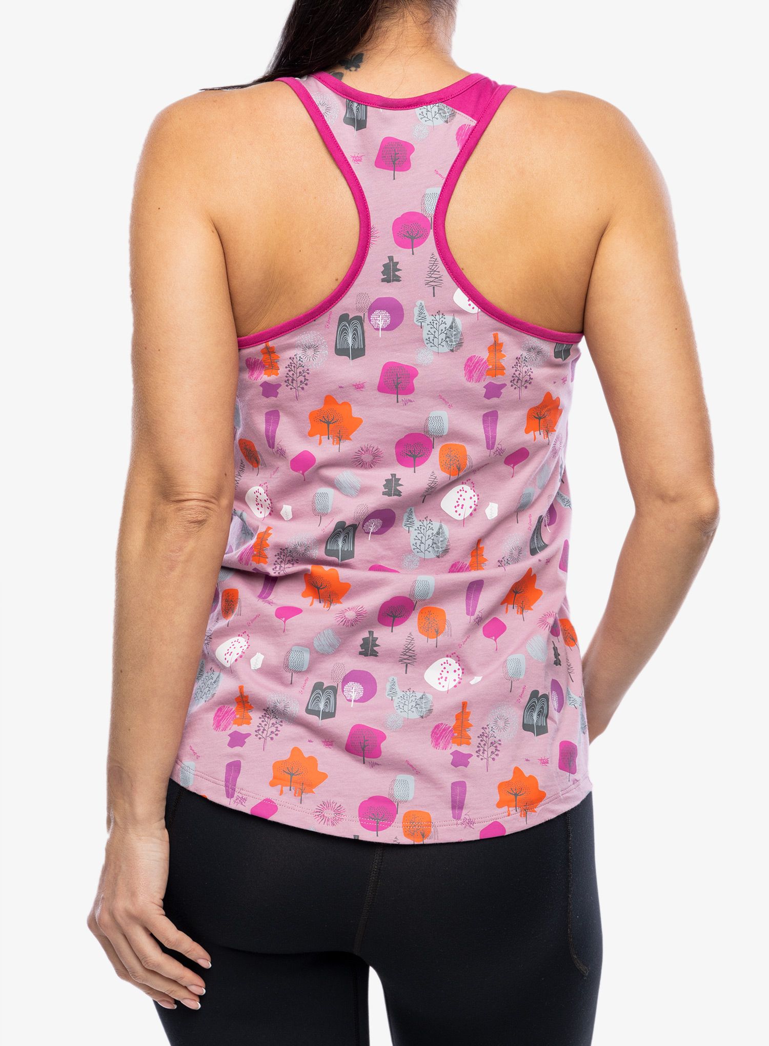 Klettertop Damen La Sportiva Botanic Tank - rose/springtime