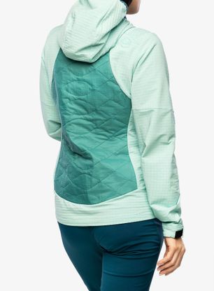 Hybridjacke Damen La Sportiva Kap Hybrid Hoody - lagoon/iceberg