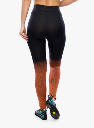 Kletterleggins La Sportiva Patcha Leggins - black/cherry tomato