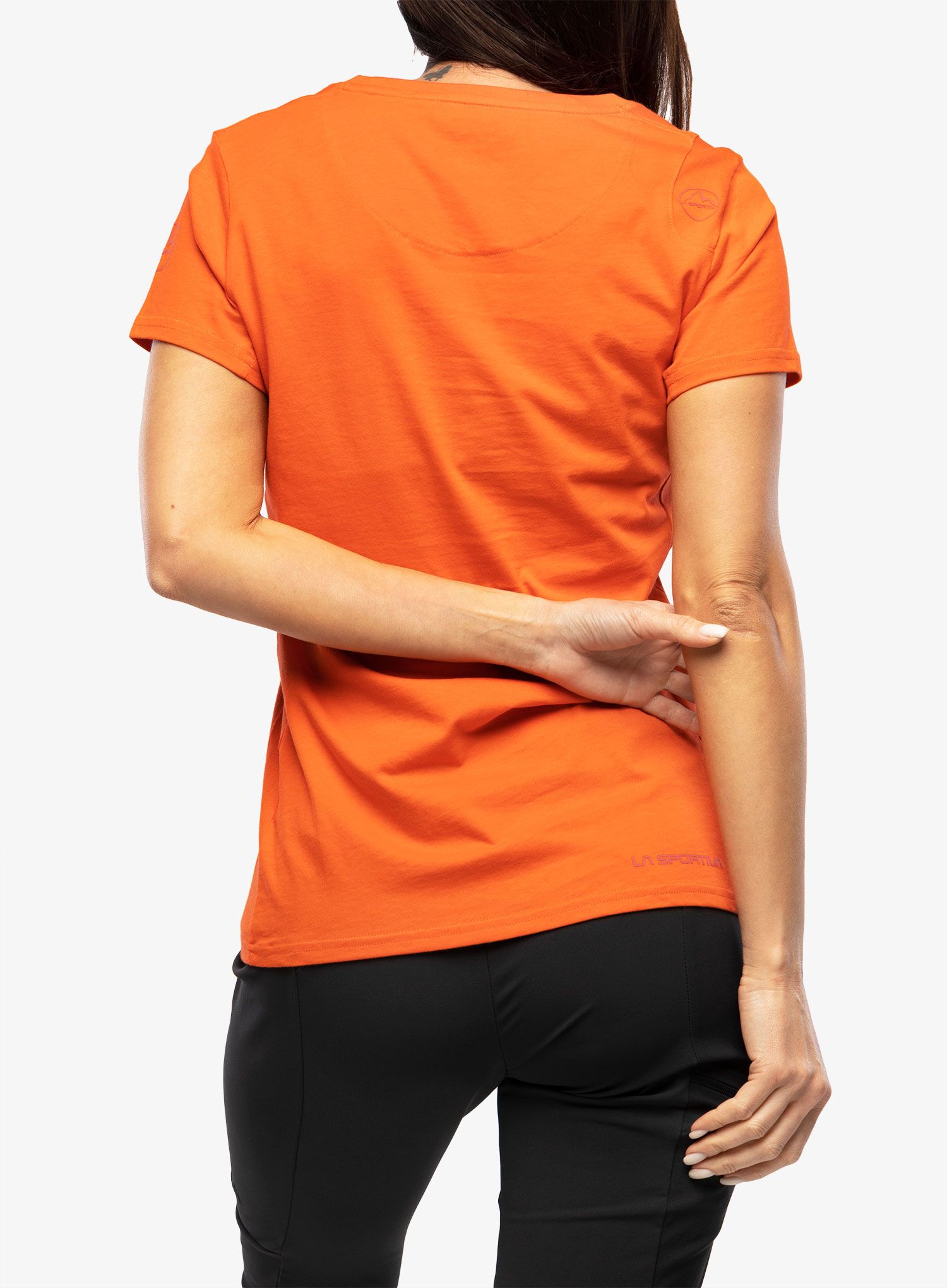 T-Shirt Baumwolle Damen La Sportiva Peaks T-Shirt - cherry tomato