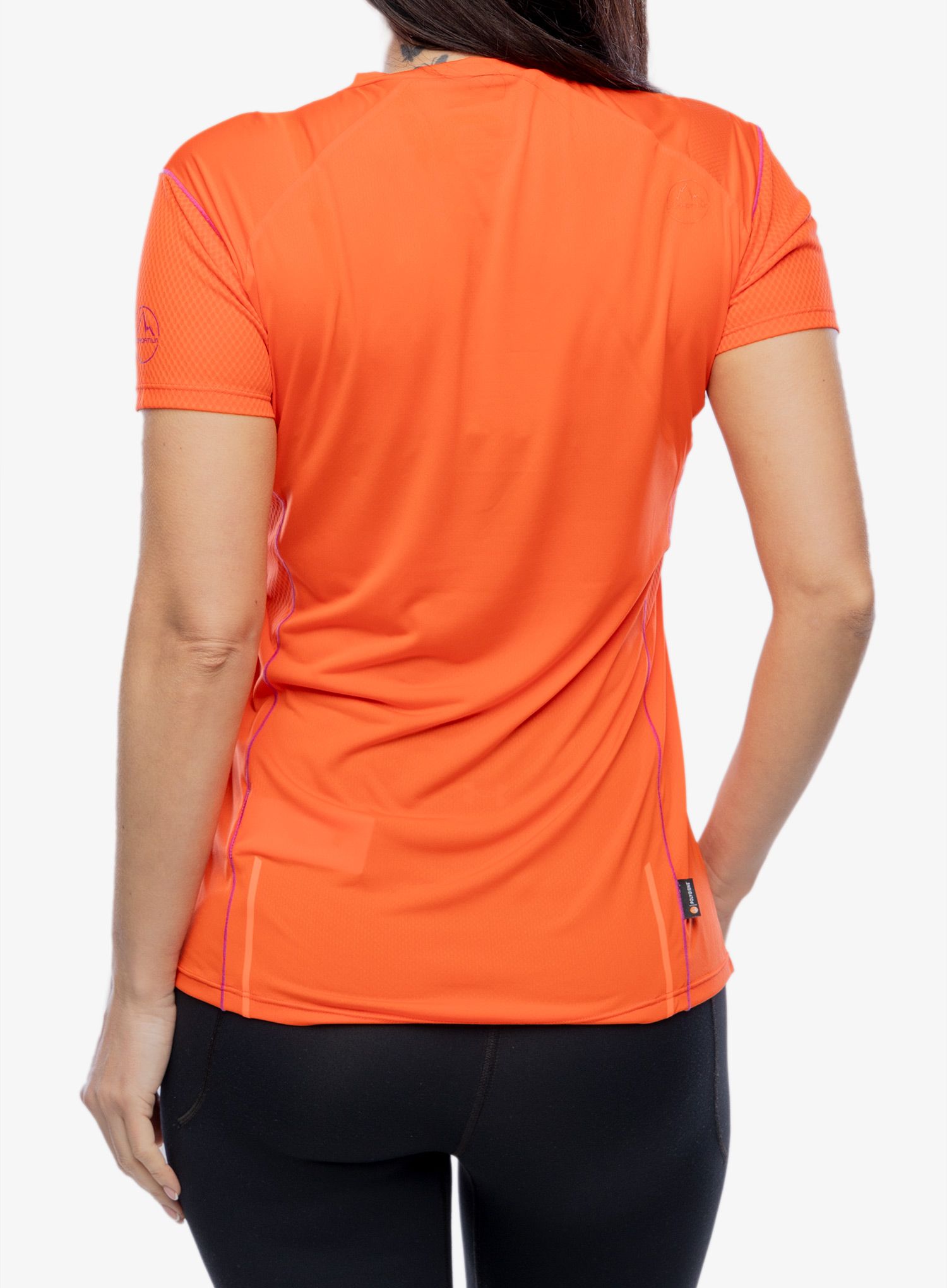 Laufshirt Damen La Sportiva Resolute T-Shirt - cherry tomato/springtime