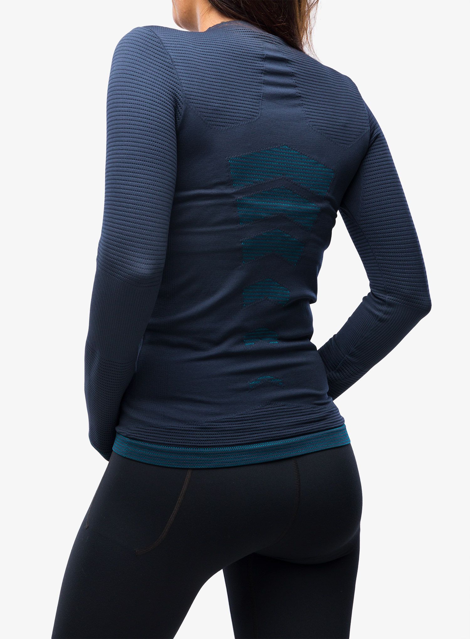 Funktionsshirt Damen Langarm La Sportiva Synth Light Longsleeve - storm blue/lagoon