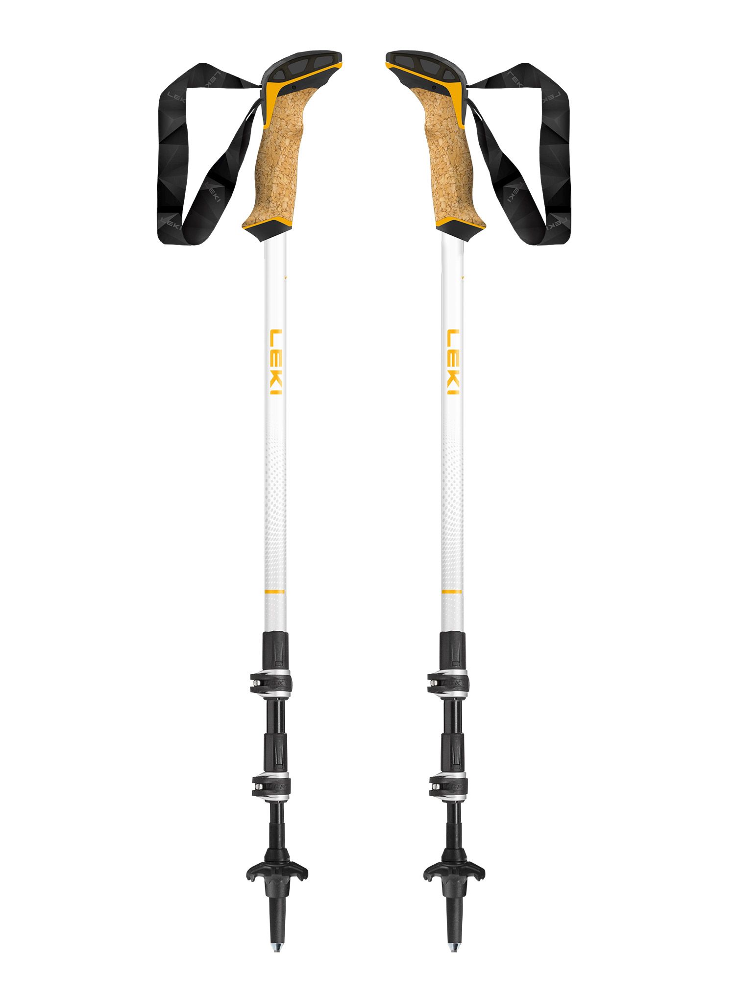 Trekkingstöcke Leki Cressida - mango/white/silver