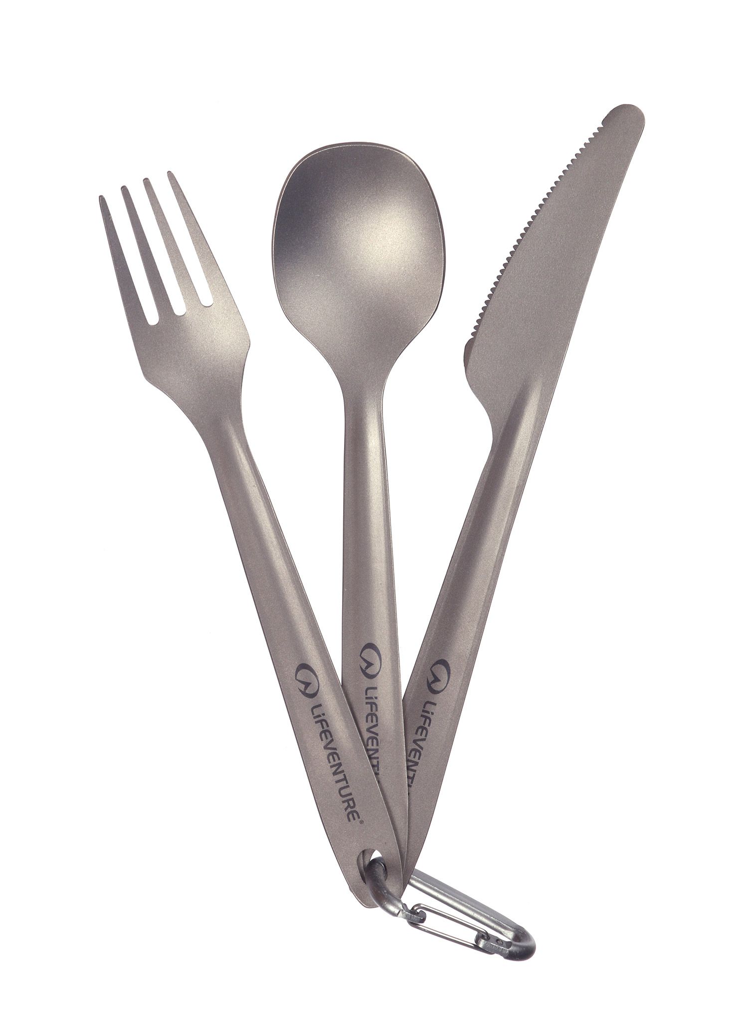 Besteck Lifeventure Superlight Titanium Cutlery Set