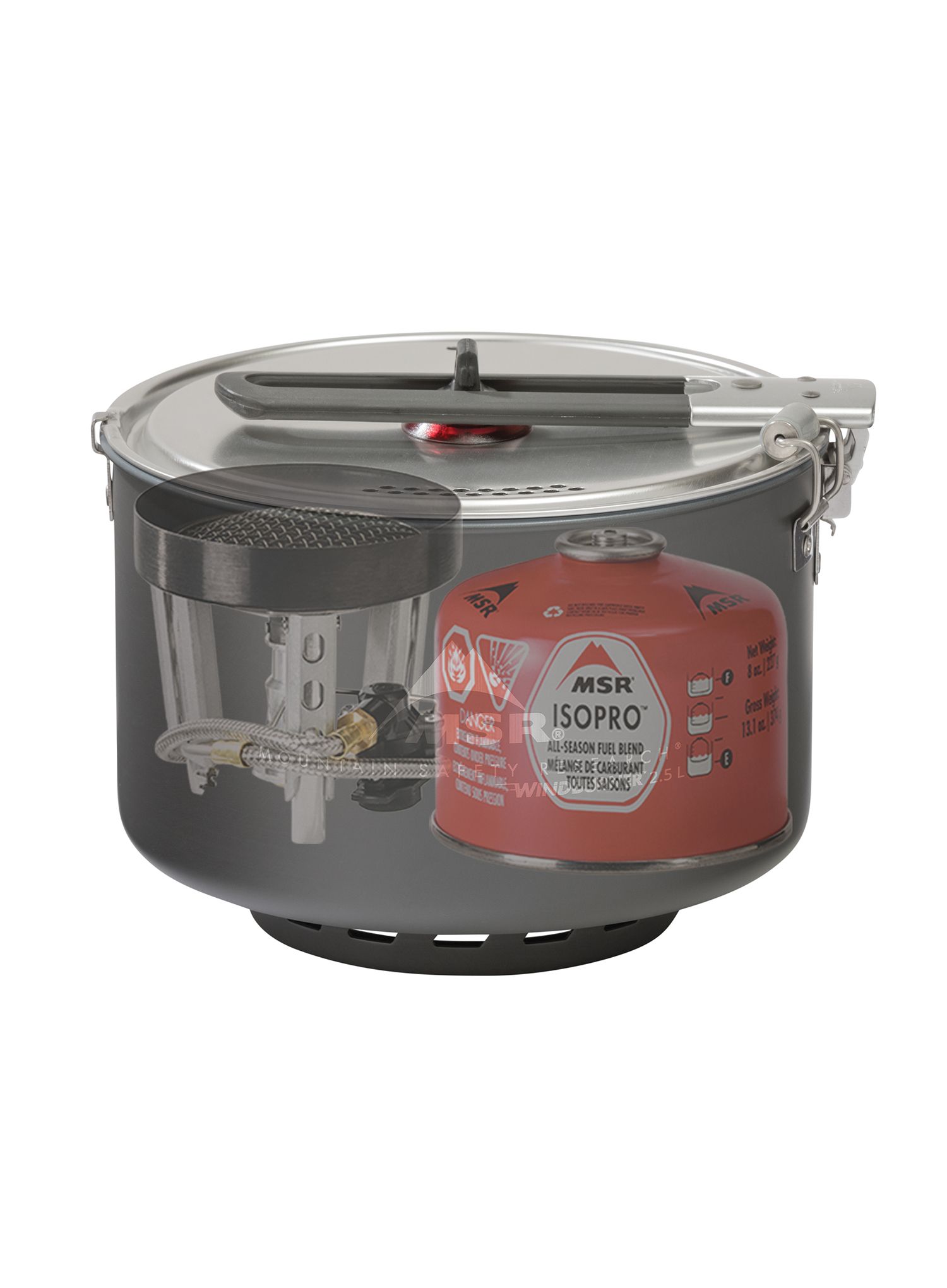 Gaskocher MSR WindBurner Group Stove System