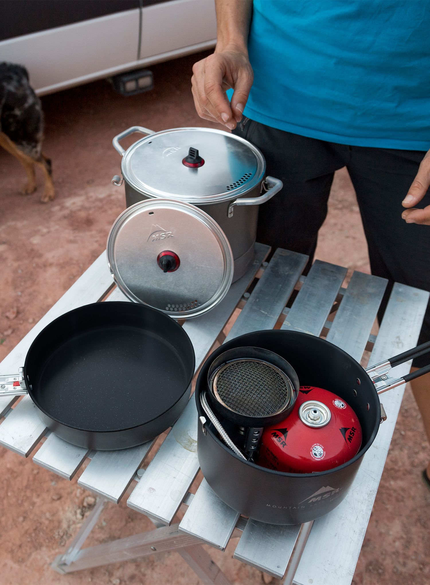 Gaskocher MSR WindBurner Group Stove System