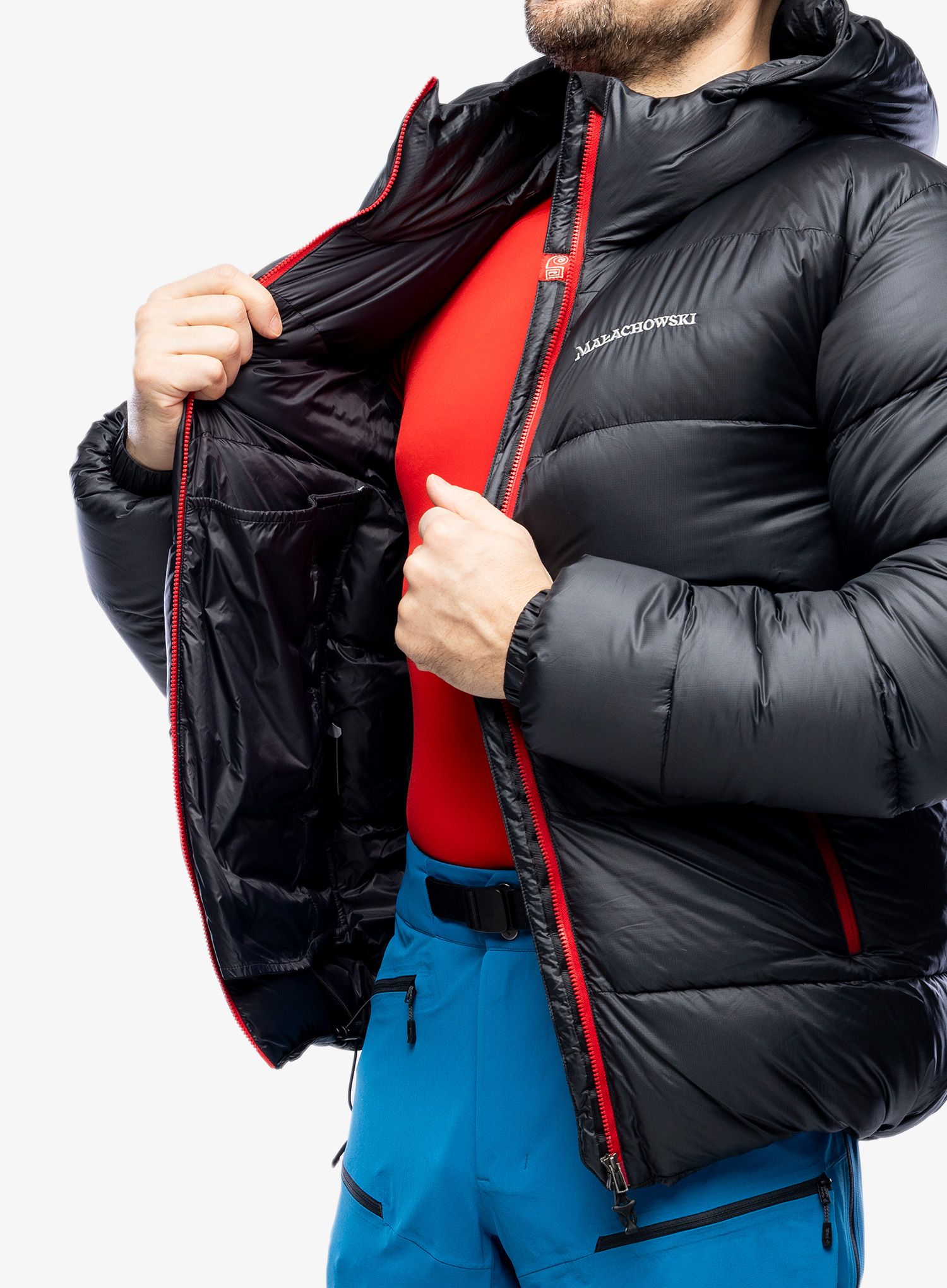 Daunenjacke Małachowski Guide Pro - black