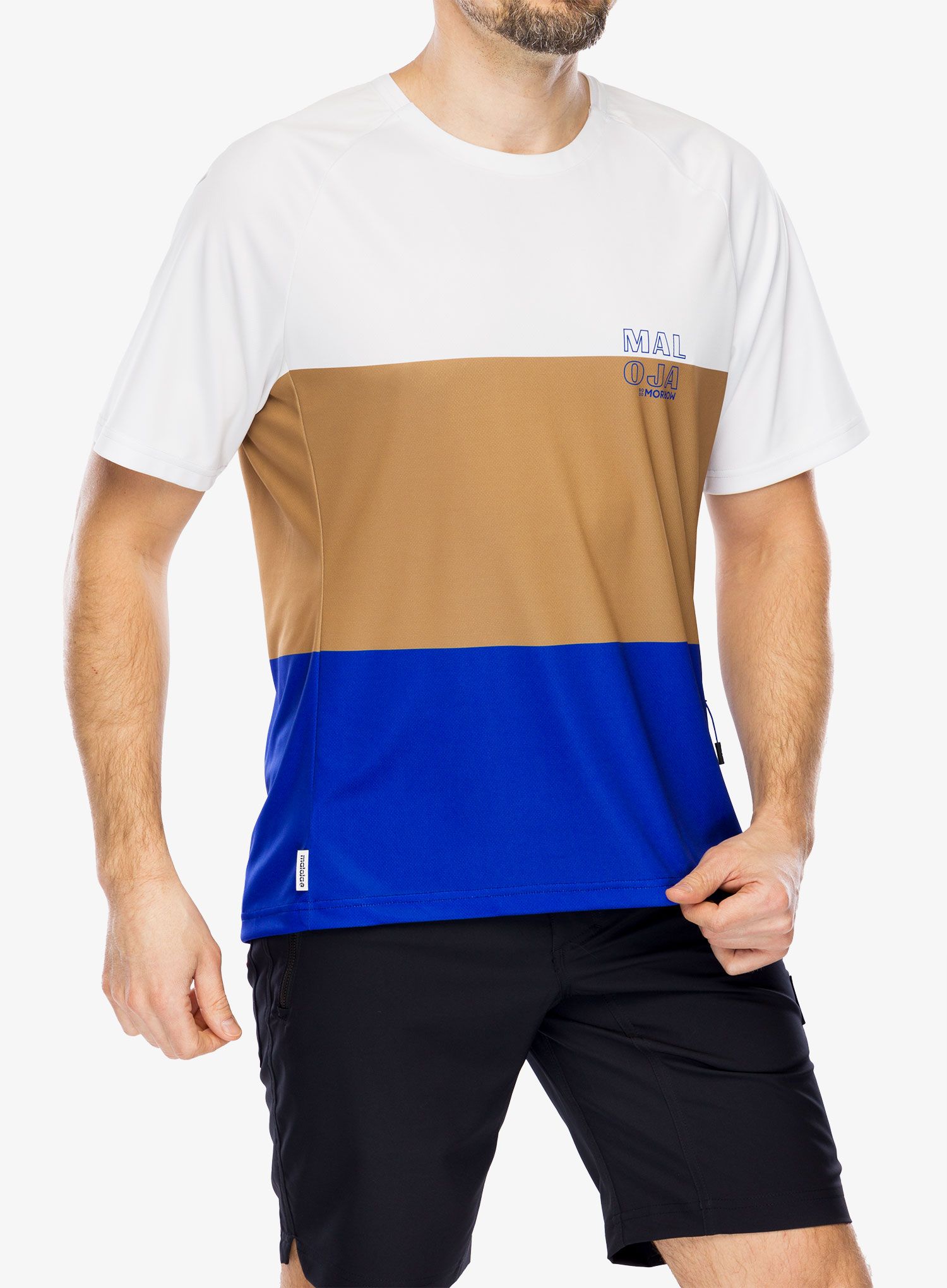 MTB Trikot Maloja Baretti Multi - glacier milk multi