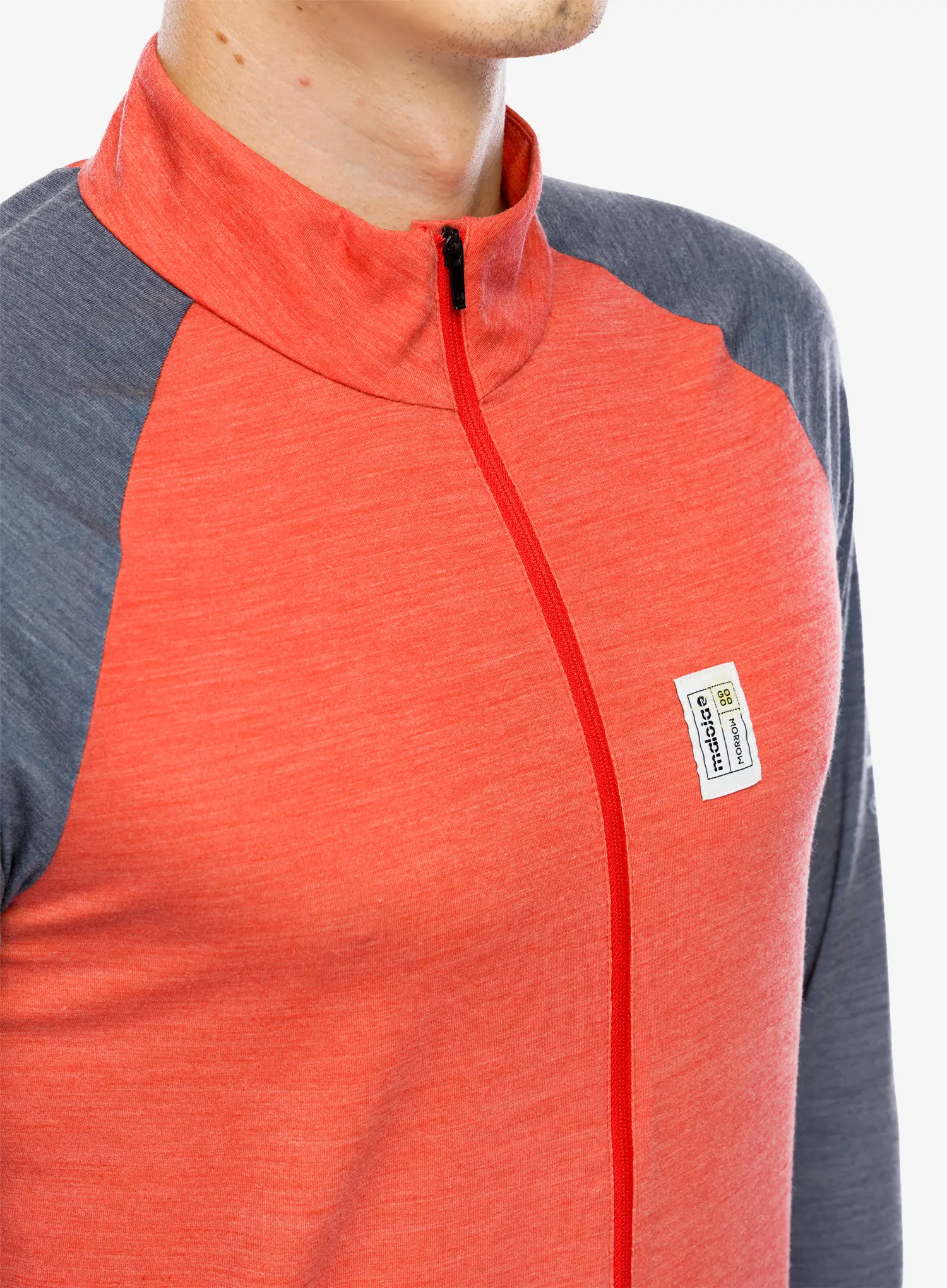 Pullover Maloja Bogone - fire red multi