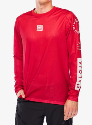 Enduro Trikot Maloja Gwillim - fire red