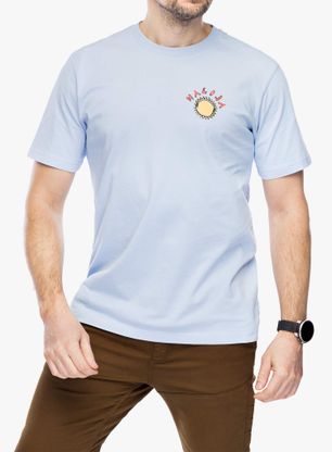 T-Shirt mit Aufdruck Maloja Rappei - pastel horizon