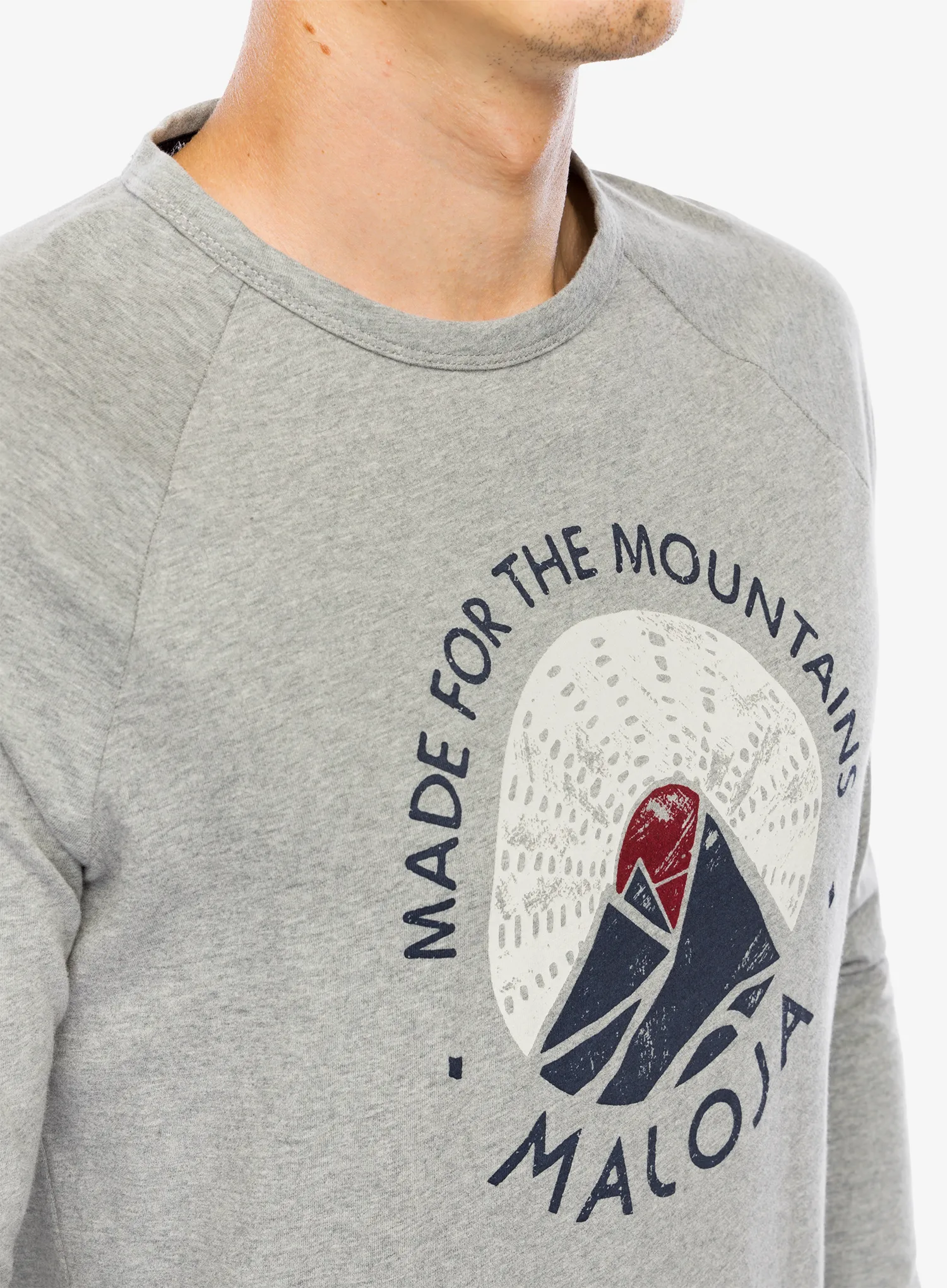 Pullover Maloja Samdrup - grey melange