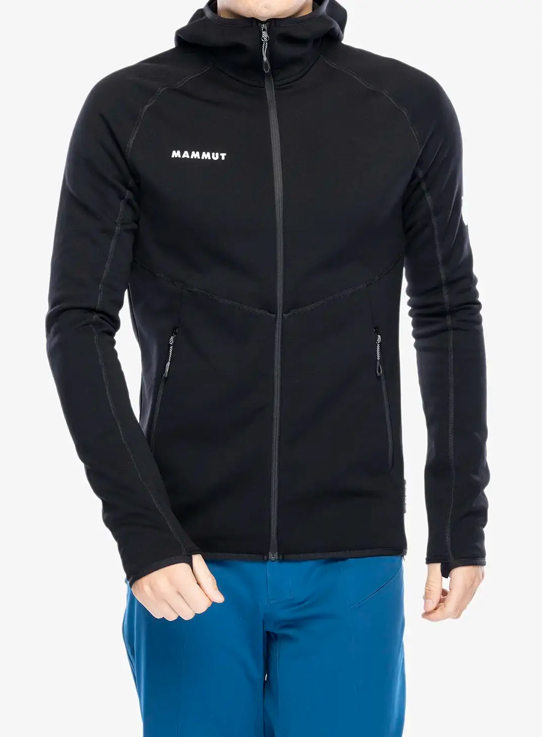 Hoodie Mammut Aconcagua ML Hooded Jkt - black