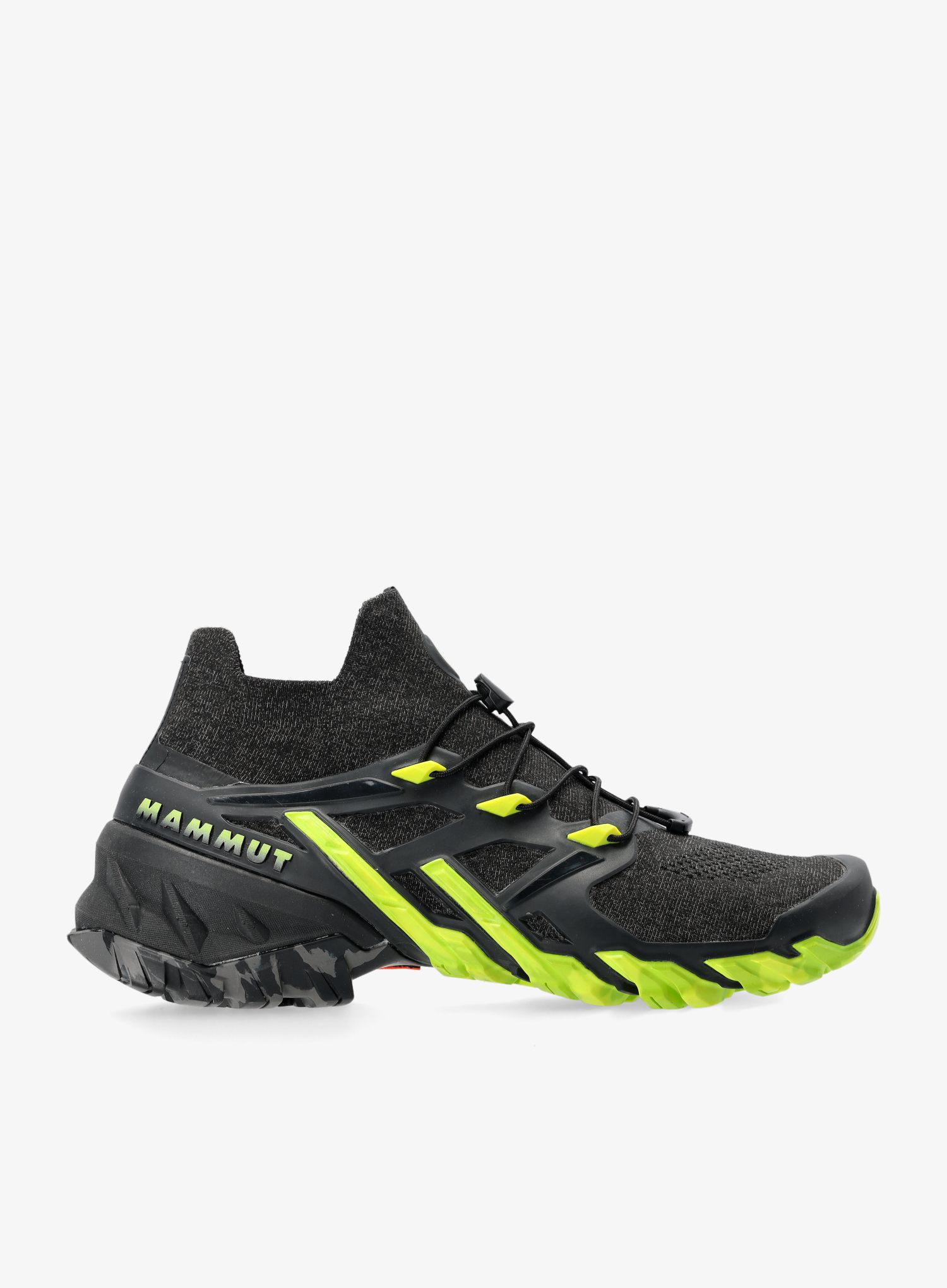 Schuhe Herren Mammut Aegility Pro Mid - black/highlime