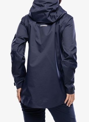 Skijacke Damen Mammut Haldigrat Air HS Hooded Jacket - marine/white