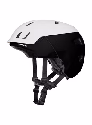 Kletter- und Skitourenhelm Mammut Haute Route Helmet - white/black
