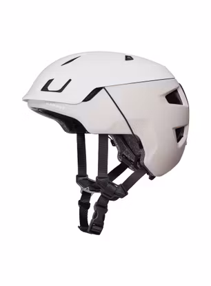 Kletter- und Skitourenhelm Mammut Haute Route Helmet - white/savannah