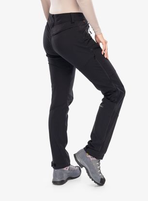 Softshellhose Damen Mammut Zinal Guide SO Hybrid Pants - black