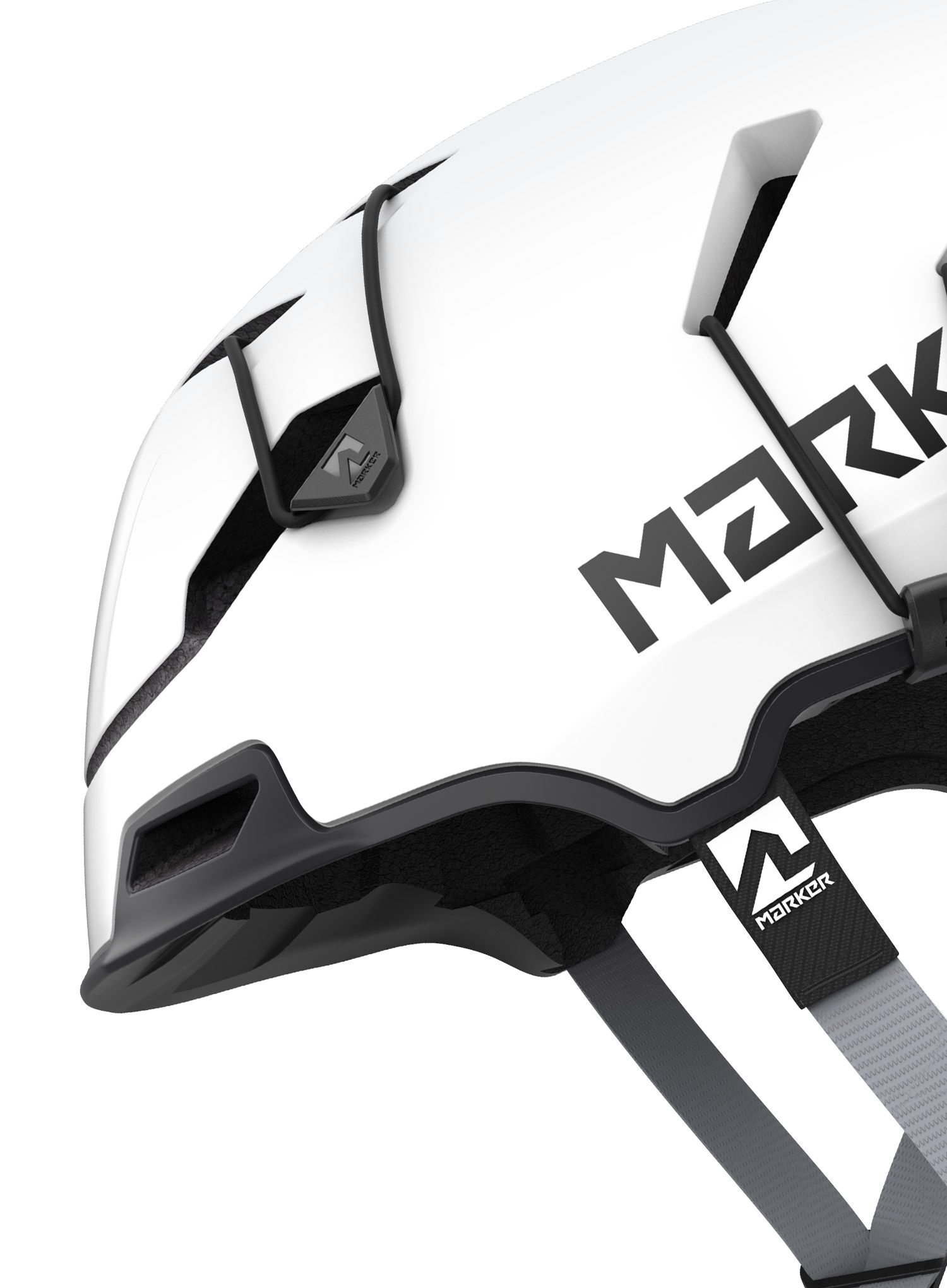 Skitourenhelm Marker Confidant Tour - white/black
