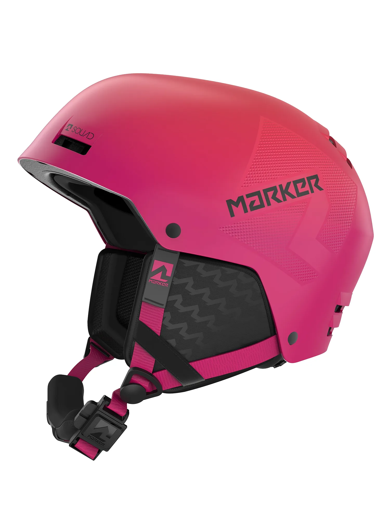 Skihelm Marker Squad - maroon/orange