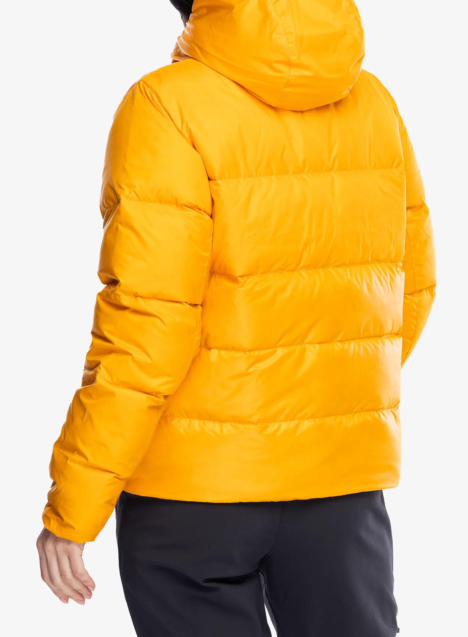 Daunenjacke Damen Marmot Guides Down Hoody - golden sun