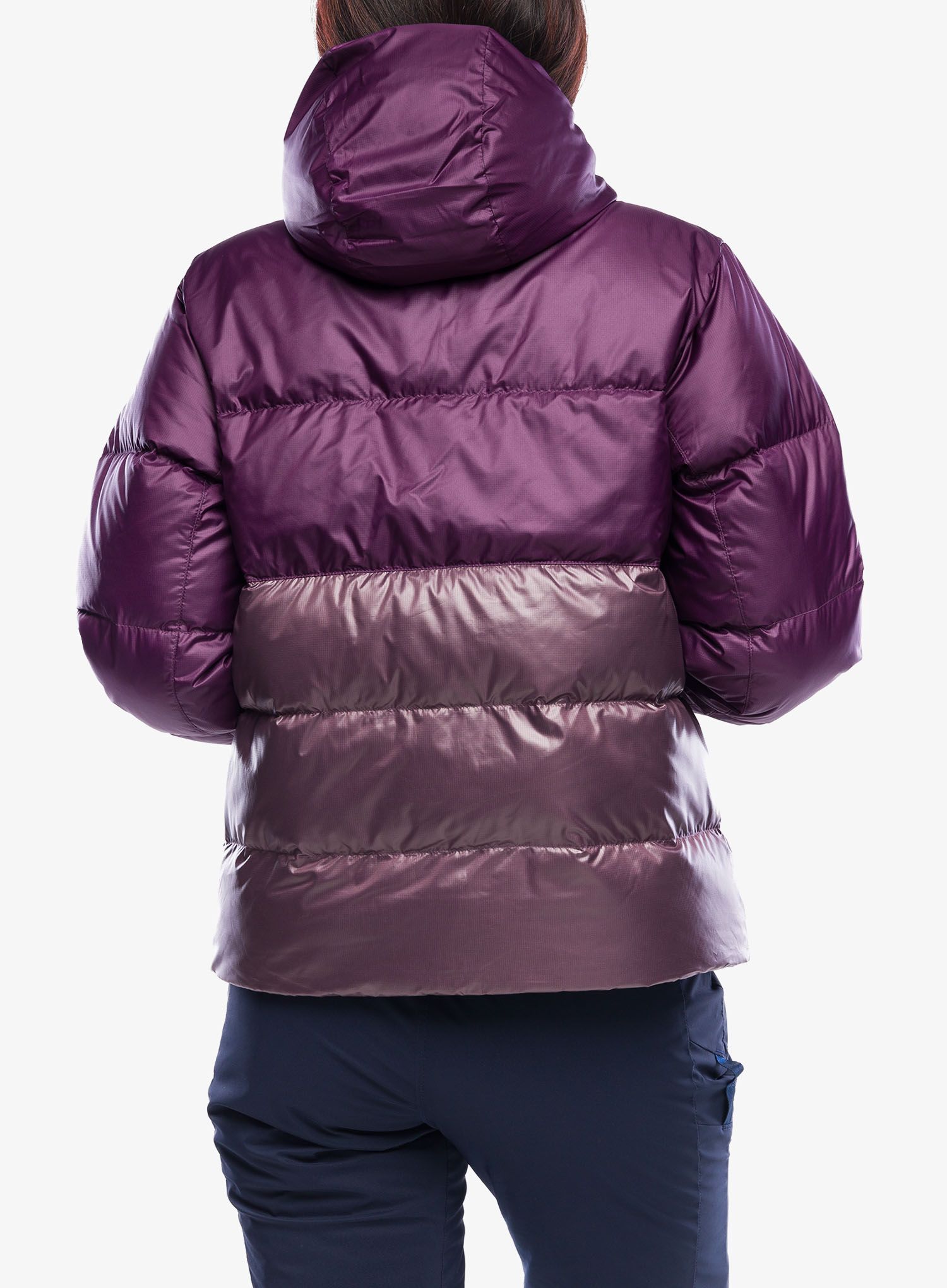 Daunenjacke Damen Marmot Guides Down Hoody - purple fig/hazy purple