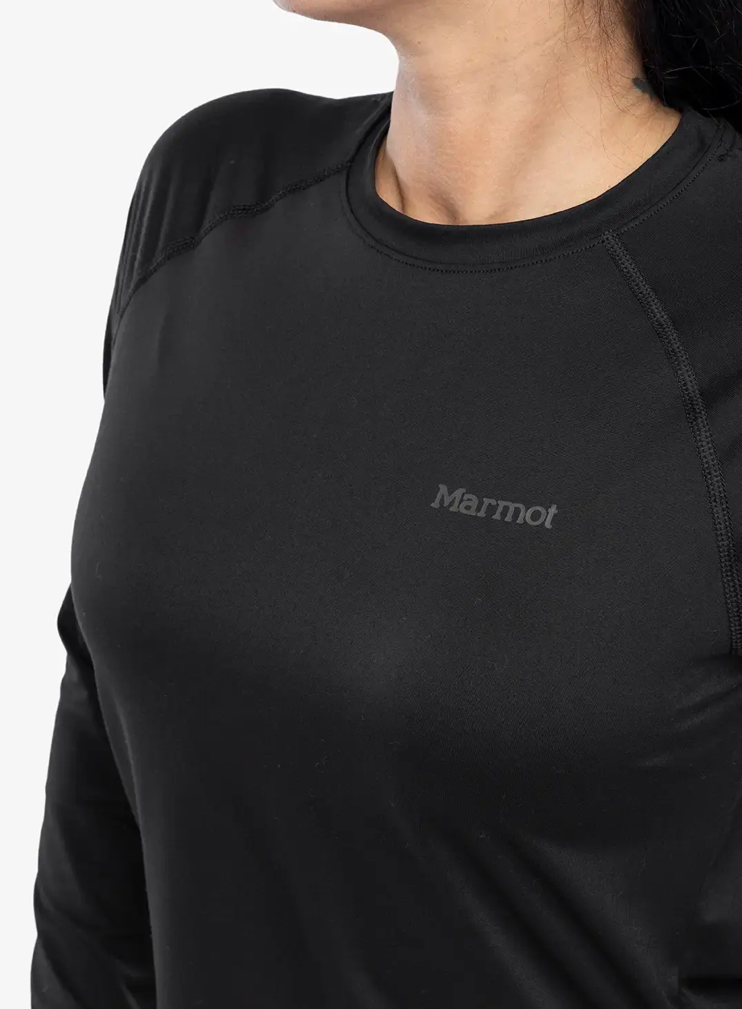 Pullover Damen Marmot Windridge LS - black