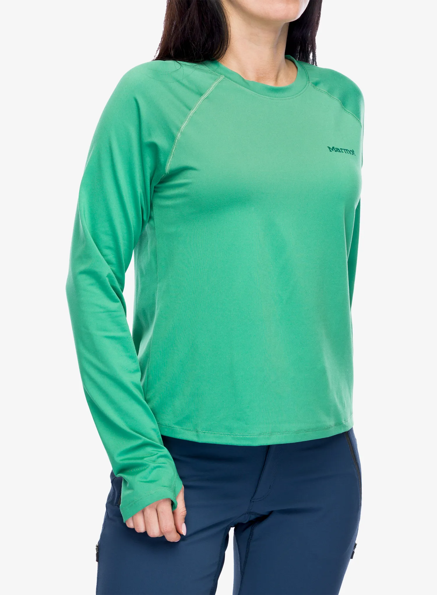 Pullover Damen Marmot Windridge LS - clover