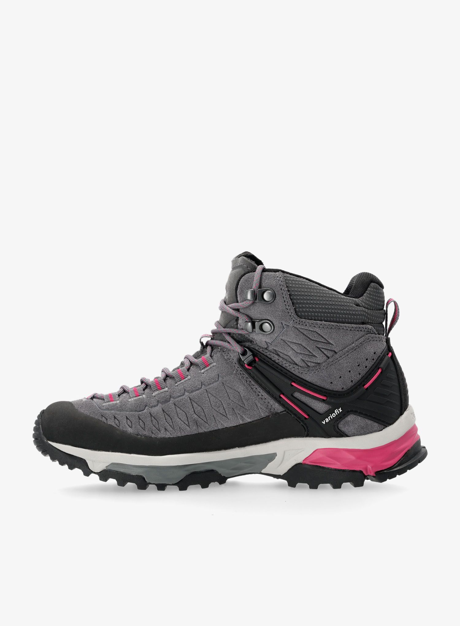 Wanderschuhe Damen Meindl Top Trail Mid Gtx - grey/magenta