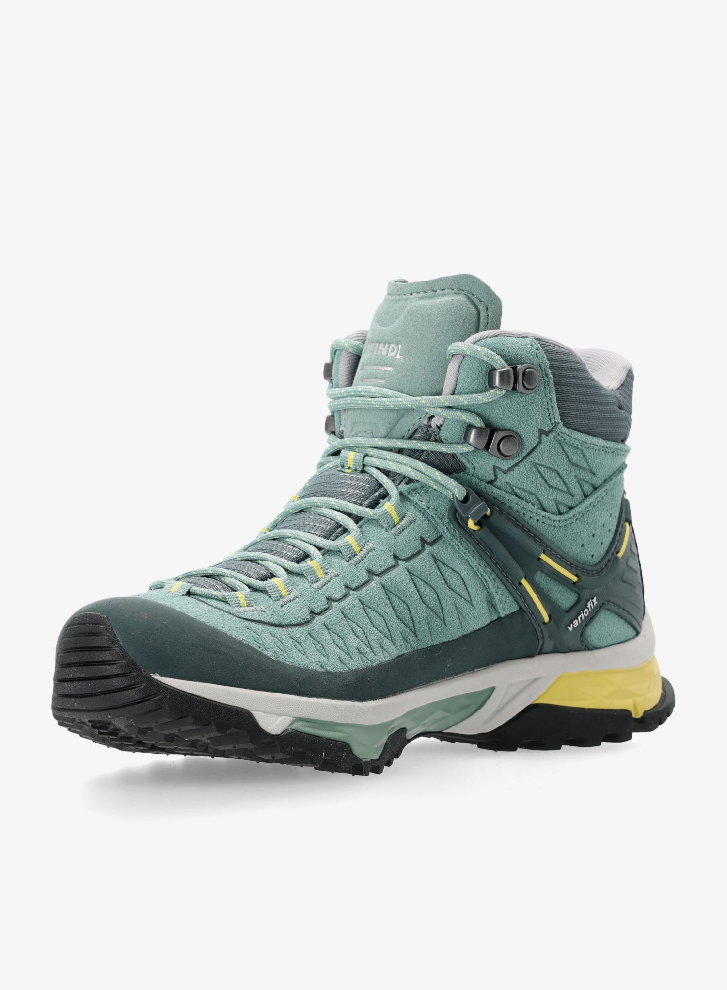 Wanderschuhe Damen Meindl Top Trail Mid Gtx - mint green/yellow